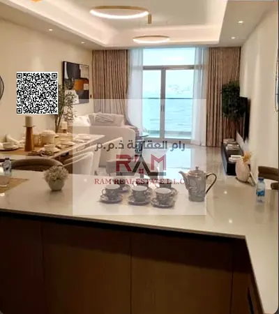 One bedroom and living room for sale in Creek Tower 3 on the waterfront