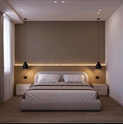 Stylish and Modern Bed Frame with Hydraulic Storage