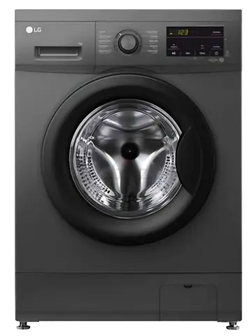 Lg washing machine 7kg Silver front load