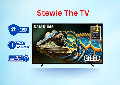 Samsung 75 Inch QLED 4K HDR Brand New Smart TV 75Q60D - 1 year Full Warranty - Free Fast Delivery