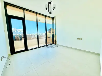 A well maintained & luxurious 1-Br apartment built in wardrobe with open view nearby Sharjah airport