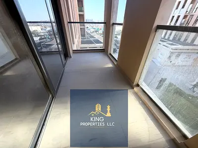 Brand new studio with balcony for rent Al mamsha Sharjah