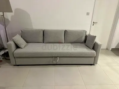 Contemporary 3 Seater Pull-Out Sofa Bed