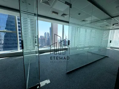 Spacious 1372 sqft | High floor and bright | Canal View | Prime Tower and Location | Fitted
