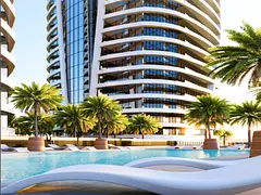 Furnished 1BR Apartment | Red Square Tower 1 | Pool &amp; City Views