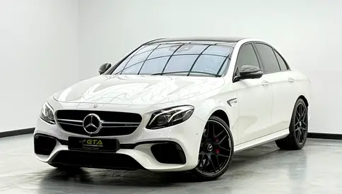 2018 Mercedes Benz E63 S AMG, Full Service History, Carbon Fiber Package, Excellent Condition, GCC