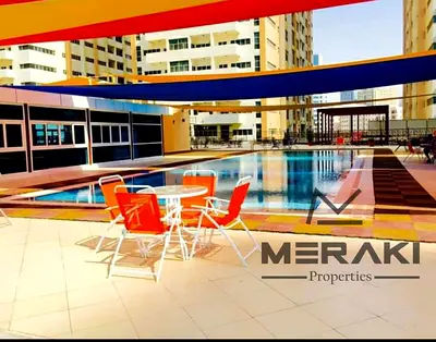 شقة غرفتين وصالة بإطلالة بحرية للبيع في Ajman One Towers