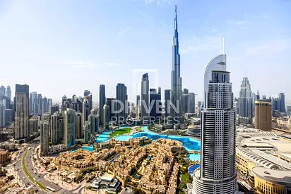 Burj and Fountain View | High Floor | Furnished