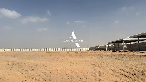 Massive Industrial Plot | 200,000+ Sqft | Dual Road | Al Sajaa
