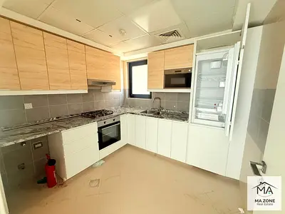 Built in Fridge, Microwave, Stove with parking in new condition 1bhk of muweillah commercial