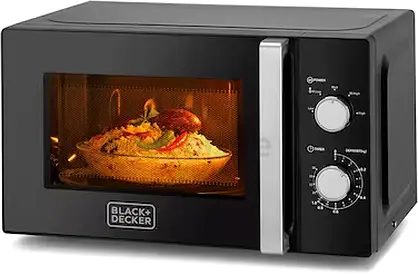 Black + Decker 20L Microwave Oven