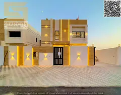 Luxury Villa for Sale in Al Zahya – Ajman | 3 Master Bedrooms + Living Hall + Majlis + Maid Room |