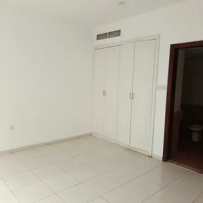 Two-bedroom apartment for rent in Al Taawun, Sharjah, 3 bathrooms, excellent space, AED 46,000 annually in 4 payments.