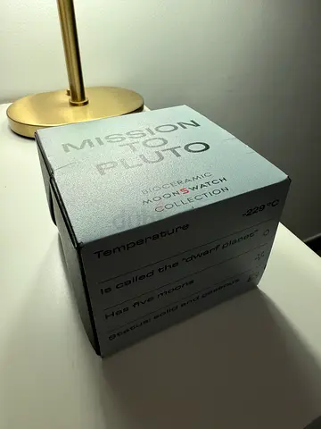 Omega MoonSwatch Mission to Pluto