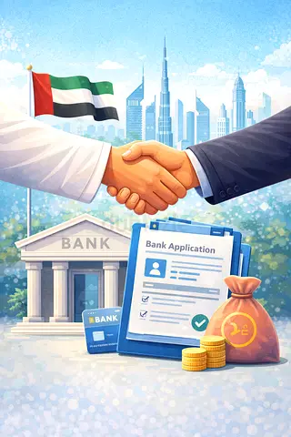 Expert guidance for opening personal or business bank accounts in the UAE with proper documentation