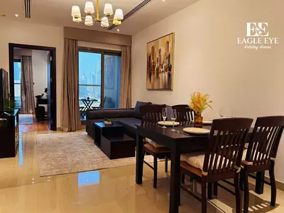 1BR Downtown Dubai - Burj Khalifa View - Near Dubai Mall - Weekly Stay - Eagle Eye Holiday Homes