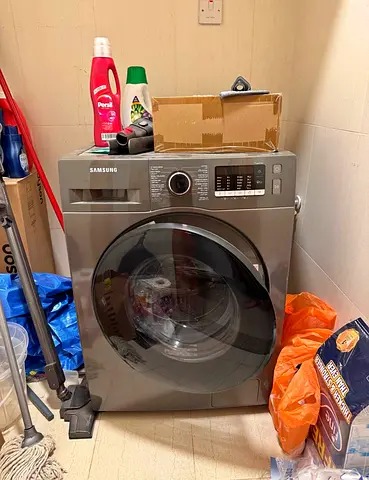 Samsung Front Load Washer Dryer 8 kg/6 kg WD80TA046BX/SG