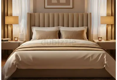 Beige colour 180*200 king size Bed
