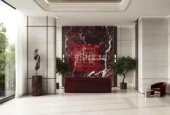 Modern Office | Binghatti Ruby | Park &amp; Pool Outlook