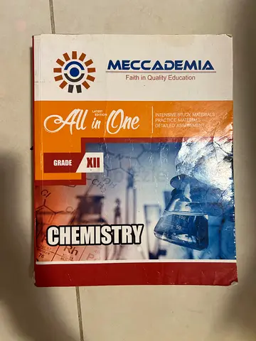 All in One Chemistry Grade XII. Class 12 cbse