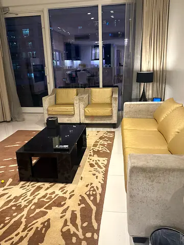 Elegant Living Room Set with Stylish Chairs