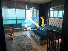 Luxury 3 Bedroom Apartment for Rent on Ajman Corniche with Direct Sea View Spacious Deluxe Finishing