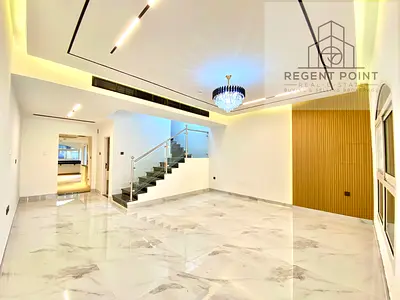 BRAND-NEW FINISHES | MODERN 3BR + MAID’S VILLA FOR RENT IN JVC | GYM & POOL ACCESS