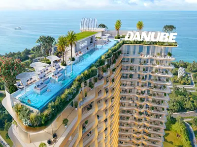 إطلالة بانورامية على البحر - مفروش بالكامل - عائد استثماري 20% !!