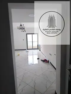 One bedroom and living room for rent 35,000 dirhams, area 1100 sq ft