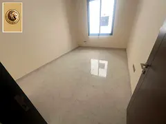 For rent in Ajman, a two-bedroom apartment with a living room, brand new, in Al Jurf 3. Located on S