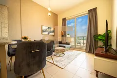 Furnished 1BR Apartment | Oakwood Residency | Balcony &amp; Pool Access