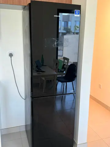 Hitachi 410 litter bottom inverter model refrigerator same like new