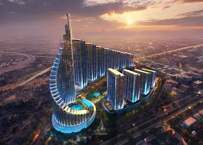 MERCEDES MAYBACH 6, MEYDAN AREA, BURJ KHALIFA VIEW