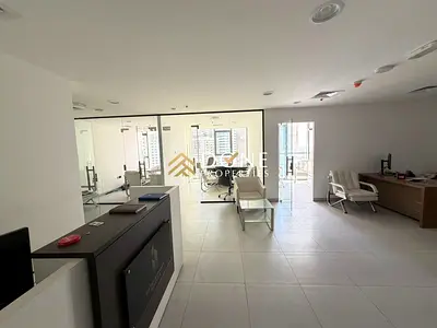 Modern Office at prime location In Luxurious tower-Very close to Dubai with sea view