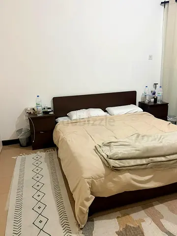 Pan Home Queen Bed Set (2 smooth Comode  Large Dresser)