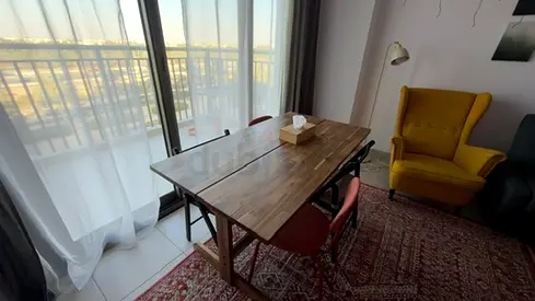 Stylish Dining Set with Cozy Chairs (IKEA)