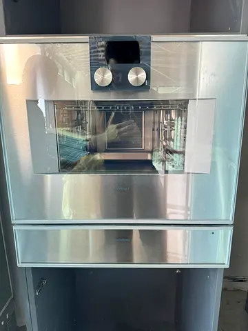 Gaggenau series 400 MODEL BO471111 STEAM oven built-in also i have warming drawer integrated  model