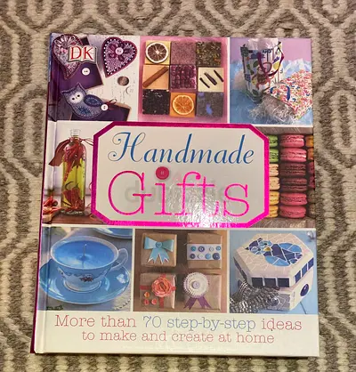 Hardcover DK book. Handmade Gifts. Never used.