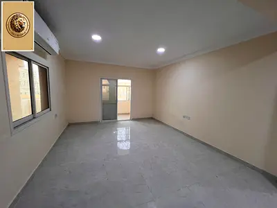 For Annual Rent Bedroom apartment with a living room, two bathrooms, and a balcony. Brand new, never