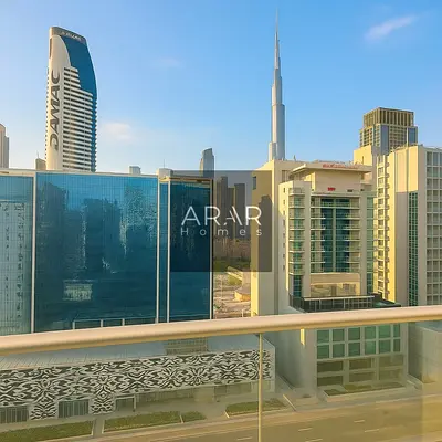 Luxury 1BHK | Burj Khalifa View | Vera Residence by DAMAC | Business Bay | Monthly Stay