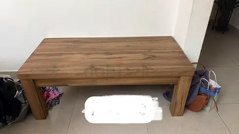 Vintage Wooden Coffee Table