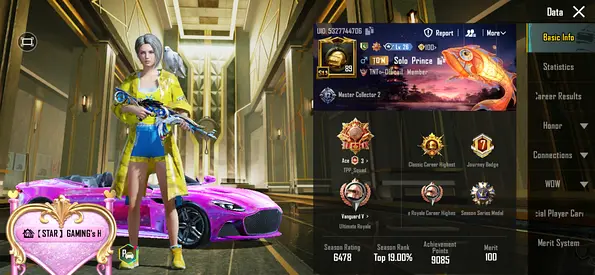 Pubg Account MYTHIC Tag