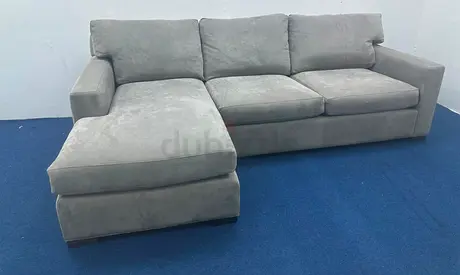 Selling cratebarrel lshape sofa