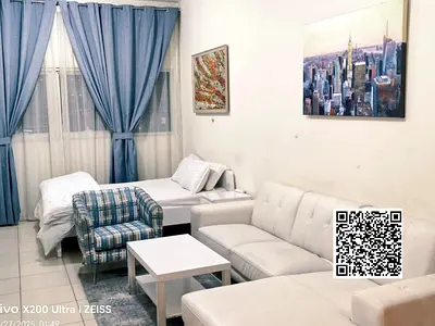 Fully Furnished Studio for Monthly Rent in Ajman One Tower Ready to Move In