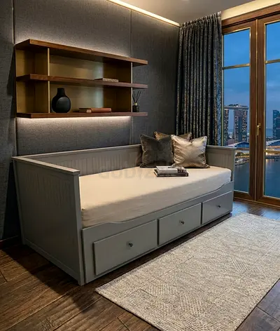 Luxury Multi-Function Grey Daybed