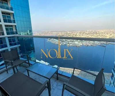 Full Sea View 2BR Apartment | Oasis Tower 1 Ajman | Prime Location