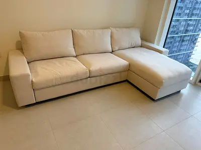 IKEA vimle L Shape Sofa Bed Beige