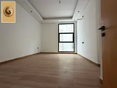 Super deluxe villa for sale in Ajman, Al Yasmin area, prime location, on a main road, 6-meter setbac