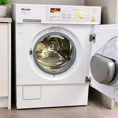 Miele latrest model 7 kg washer and 4 kg dryer combine machine built-in integrated  model
