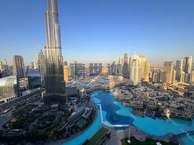 Full Burj Khalifa View | Full Fountain View | High Floor | Vacant